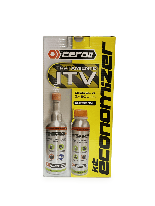 aditivos ceroil Kit Economizer Auto - Tratamiento ideal Pre-ITV