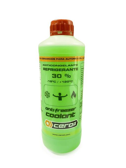 CEROIL Anticongelante verde 30% 1L