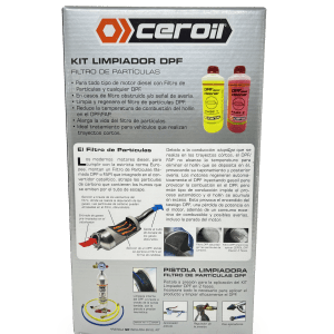 aditivos ceroil DPF - KIT DE NETTOYAGE 2 PHASES - 1L