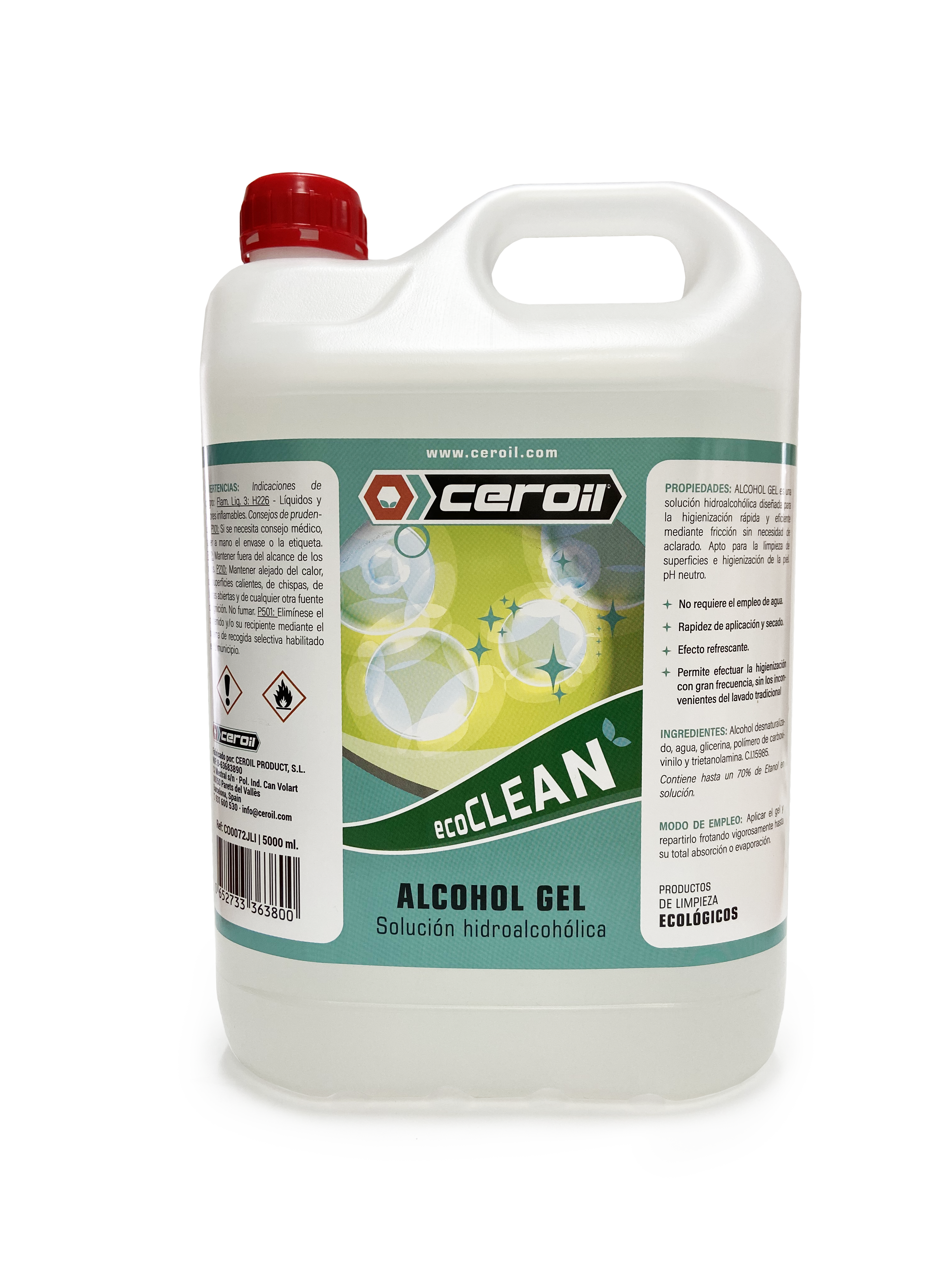 ECO CLEAN -Limpia llantas Ecológico 500ml | CEROIL