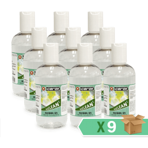 ECO CLEAN - Alcohol Gel 200ml - Caja de 9