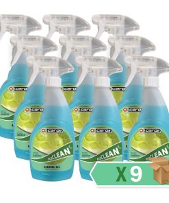 ECO CLEAN - Alcohol Gel 500ml (Spray) - Caja 9