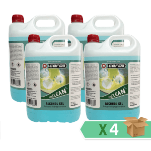 ECO CLEAN - Alcohol Gel 5L - Caja de 4