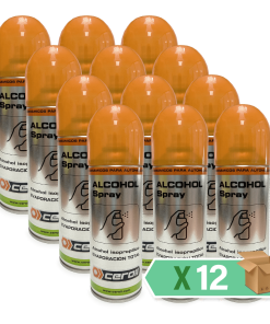 ECO CLEAN - Alcohol isopropílico 100% (spray de 400ml) - Caja 12