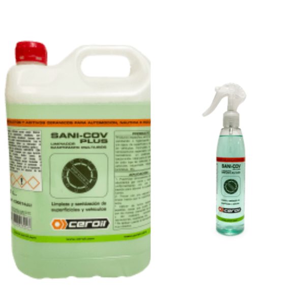 aditivos ceroil SANI-COV PLUS - Nettoyant désinfectant multi-usages