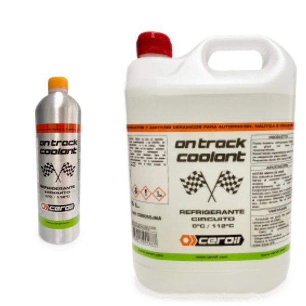 aditivos ceroil ON TRACK COOLANT - Liquide de refroidissement de compétition