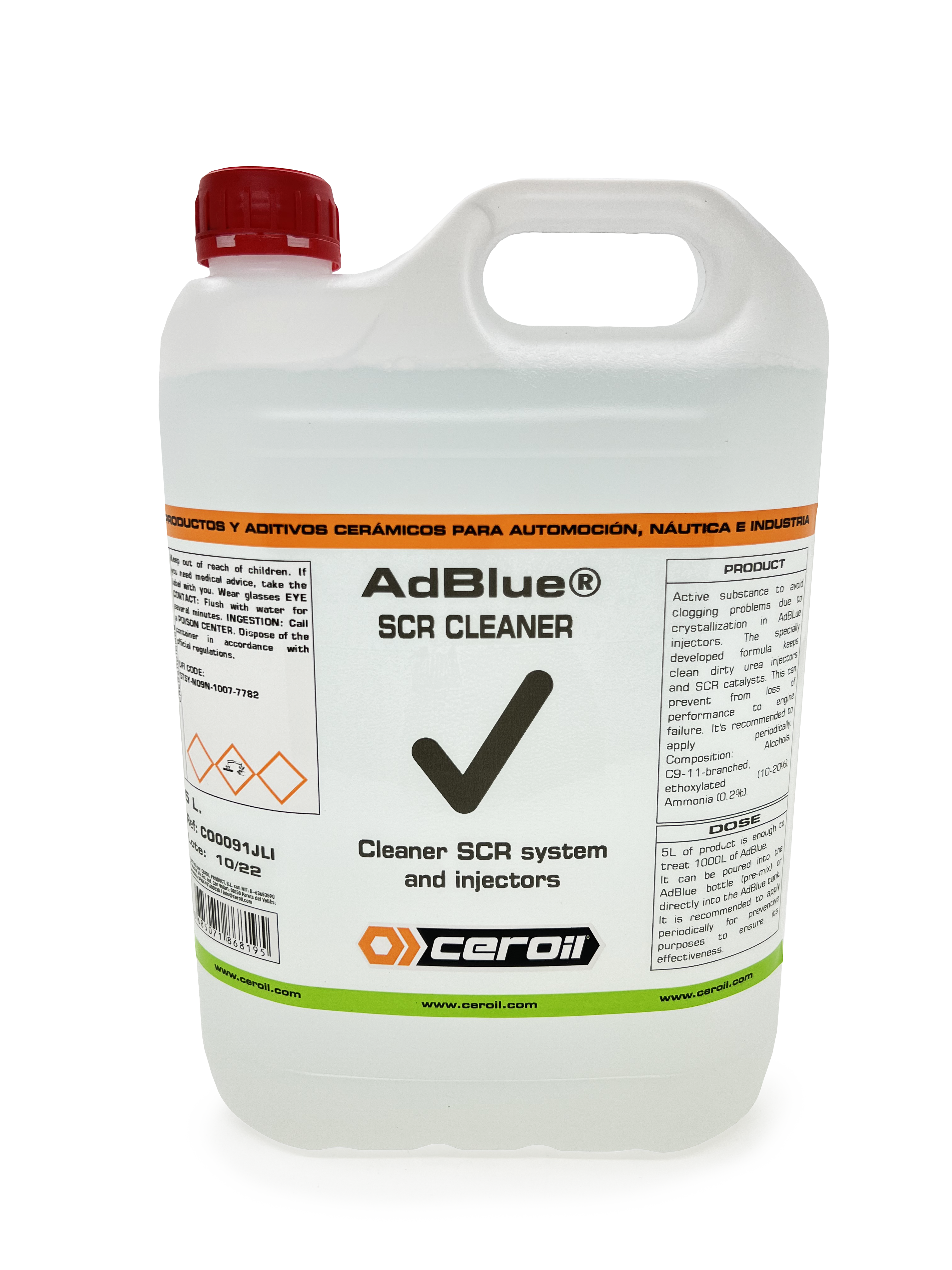 2 Ceroil Adblue Scr Cleaner 100 Ml Anticristalizante Adblue