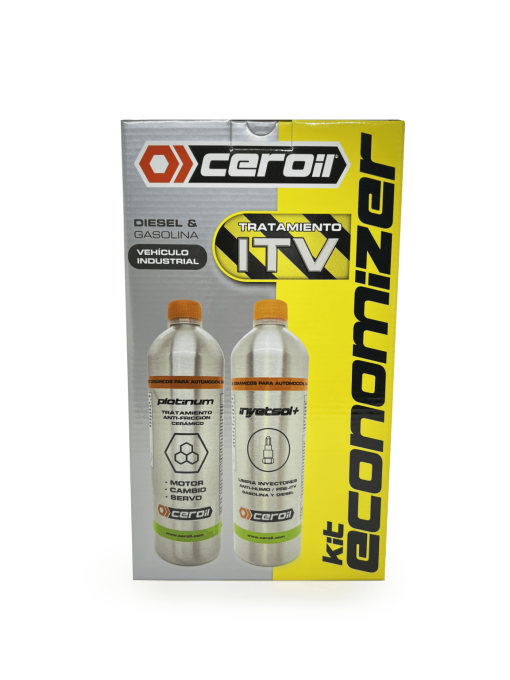 aditivos ceroil KIT ECONOMIZER INDUSTRIAL- Idealan tretman za pripremu gospodarskih vozila prije tehničkog pregleda