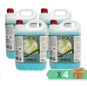 ECO CLEAN - Alkoholni gel 5L - Kutija od 4