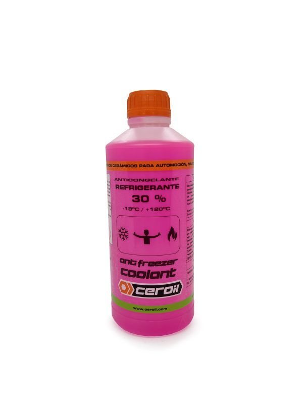 aditivos ceroil Coolant - Antifreeze 30% Pink