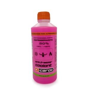 aditivos ceroil Liquide de refroidissement - Antigel 50% Rose